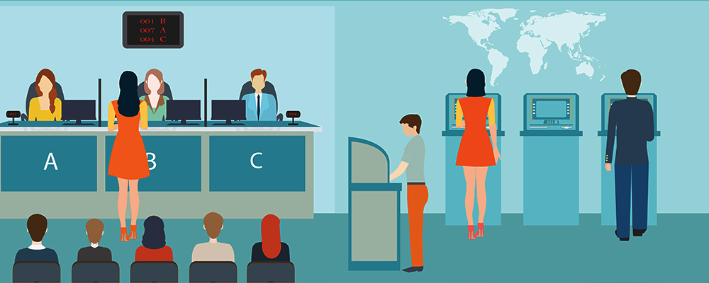 Business Queue Management System Interface